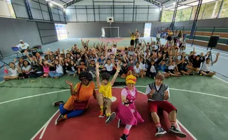 Imagem ilustrativa da imagem Teatro leva lições de segurança digital a alunos de Cachoeiro de Itapemirim