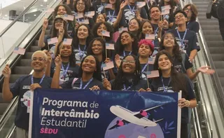 Imagem ilustrativa da imagem Último grupo de estudantes do programa de intercâmbio do ES embarca para os EUA