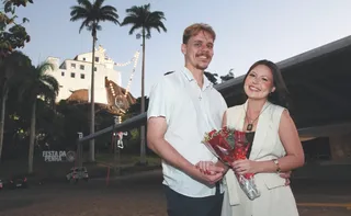 Imagem ilustrativa da imagem Um pedido de casamento muito especial durante a Romaria dos Homens