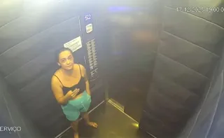 Imagem ilustrativa da imagem Vídeo mostra momento em que corretora foi atacada por síndico e aponta premeditação