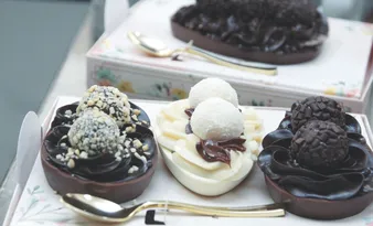 Imagem ilustrativa da imagem Como fazer ovos de Páscoa artesanais de brigadeiro e creme de avelã