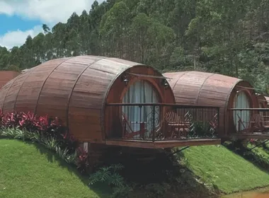 Imagem ilustrativa da imagem Cabana de vidro e chalés diferentes: onde se hospedar em Santa Teresa