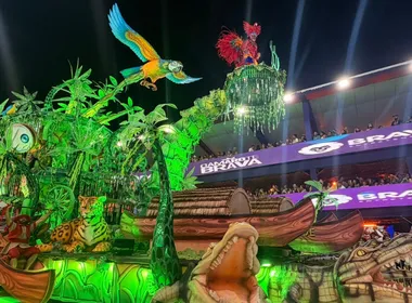 Imagem ilustrativa da imagem Mocidade Unida da Glória é a campeã do Carnaval do ES em 2026