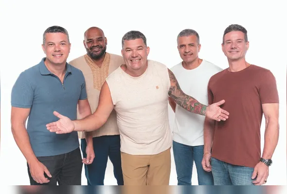 O grupo Mais Astral sobe ao palco às 18h para gravar audiovisual que celebra seus 20 anos de carreira