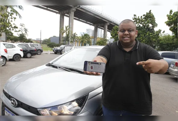 Welder Coutinho, motorista de aplicativo de 38 anos.