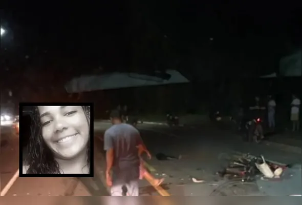 Vítima foi identificada como Amanda do Nascimento Camilo, de 16 anos