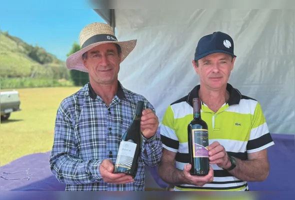 Jandir Gratieri e Pedro Denadai vão mostrar suas produções de vinhos