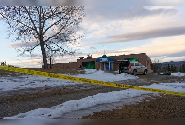 Tumbler Ridge, local do tiroteio, é um município remoto com uma população de cerca de 2.400 pessoas