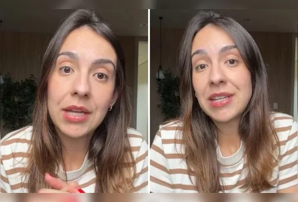 Evelin relata que, de um dia para o outro, uma de suas mamas triplicou de tamanho