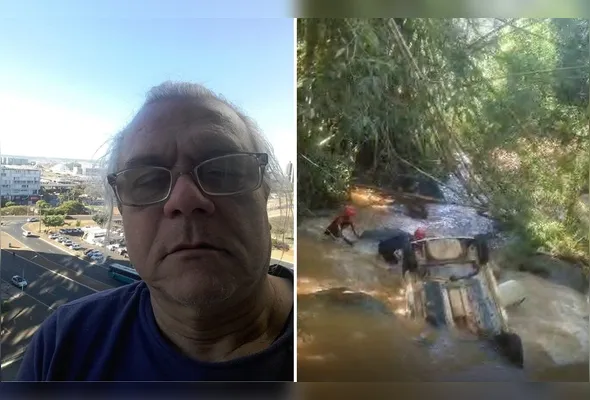 Jovino Pires Ramos Neto, de 72 anos, foi encontrado morto dentro do veículo submerso