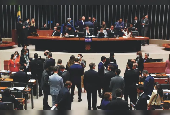 Plenário da Câmara: votação