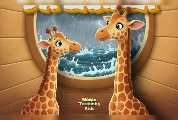 Assim como diz a canção: “As girafas da janela olharam, E um pedacinho do céu encontraram.