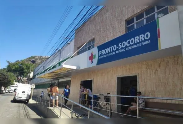 Hospital Antônio Bezerra de Faria onde foi realizada a captação do coração