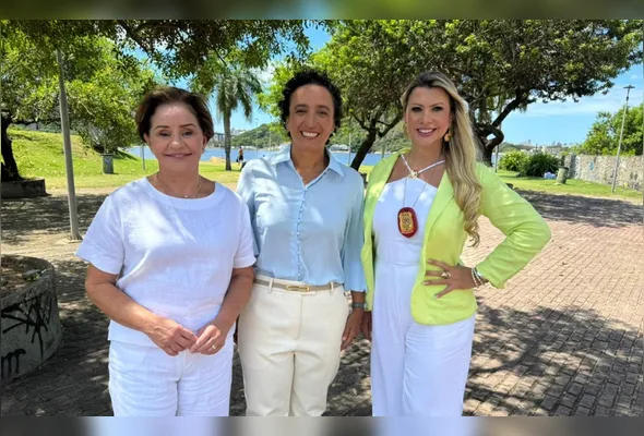 Janete Vargas Simões, Erica Neves e Cláudia Dematté
