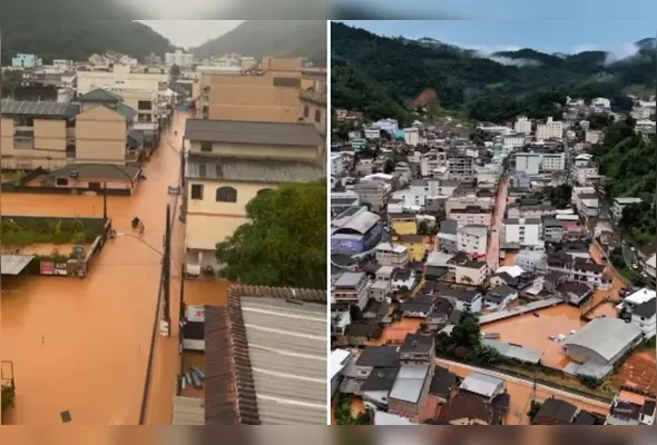 Chuva provocou alagamentos e deslizamentos de terra e deixou cerca de 80 famílias desalojadas em Marechal Floriano