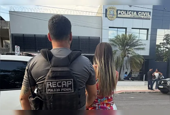 Mulher foi detida e conduzida à 1ª Delegacia Regional da Polícia Civil de Vitória