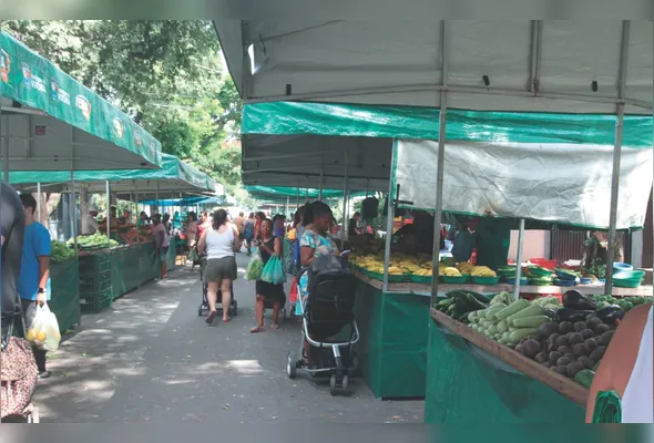 Feira livre em Vitória