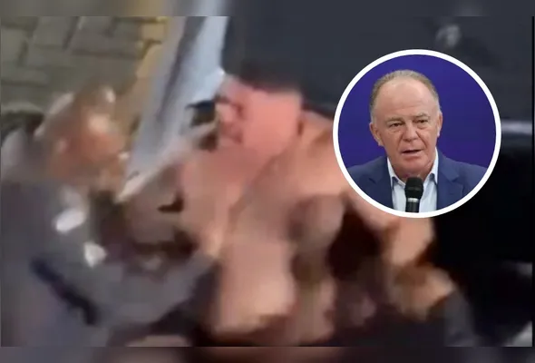 Renato Casagrande (destaque) se manifestou sobre o caso do soldado da Polícia Militar que agrediu a companheira, em Vitória