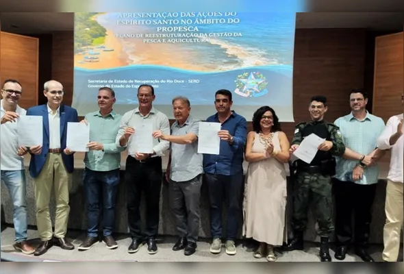 Anúncio foi feito no Pálacio Fonte Grande, em Vitória, nesta terça-feira (31)