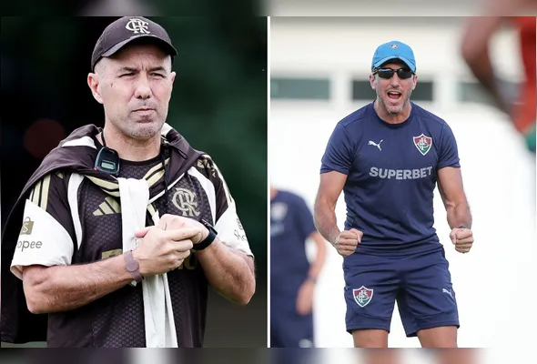 Leo Jardim e Luis Zubeldía, técnicos dos times