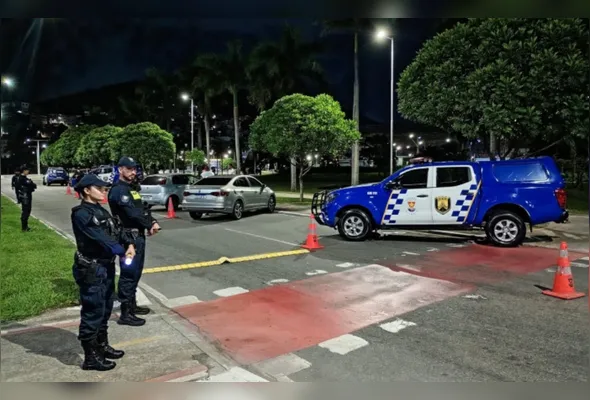 A operação faz parte das ações permanentes da Guarda de Vitória para reforçar a segurança e acabar com a combinação de álcool e direção.