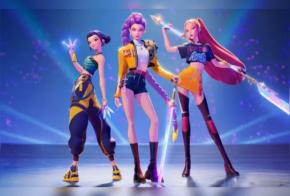 Guerreiras do K-Pop é fenômeno do streaming Netflix