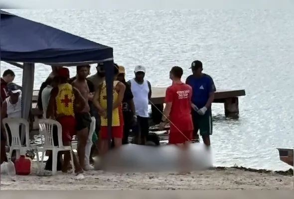 O corpo do idoso só foi localizado neste domingo (22), por volta das 14h20