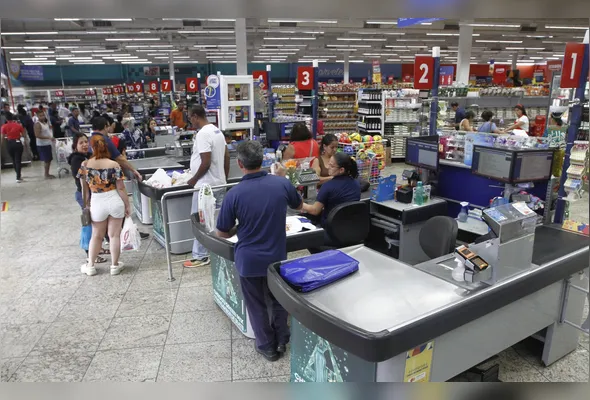 Movimentação no supermercado: jornada diferenciada tem atraído mais colaboradores, segundo a empresa