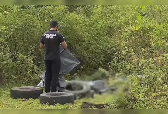 Corpo de Gabriel foi encontrado amarrado e com marcas de tiros em região de mata