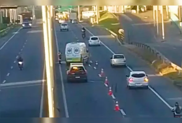 Imagem de câmera de videomonitoramento