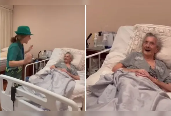 Imagem ilustrativa da imagem Ney Matogrosso divulga últimas imagens da mãe, que morreu aos 103 anos