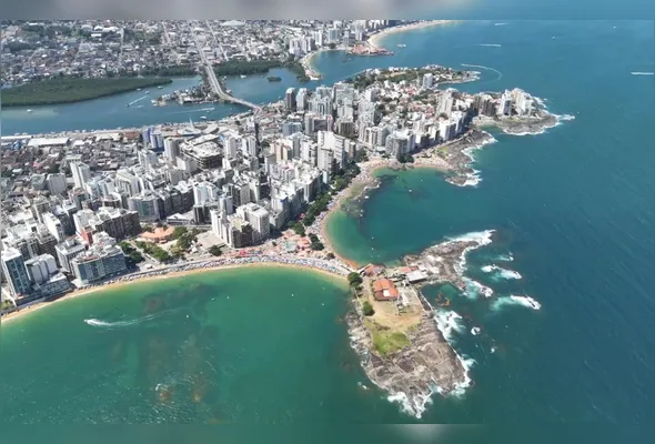 Vista aérea de Guarapari: documento  deve trazer novidades em relação a meio ambiente e mobilidade urbana