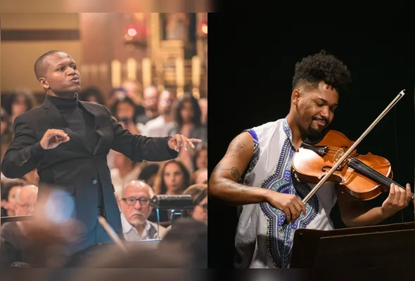 Anderson Alves vai reger a Orquestra Sinfônica do Espírito Santo, que terá solo do violista Iberê Carvalho nos concertos de quarta-feira (8) e quinta-feira (9)