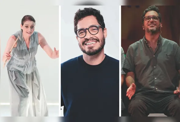 Imagem ilustrativa da imagem Peças de Denise Fraga, Bruno Mazzeo e Lúcio Mauro Filho chegam ao ES em abril