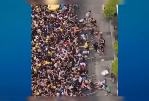 Tumulto foi registrado durante Carnaval em São Paulo marcado por superlotação