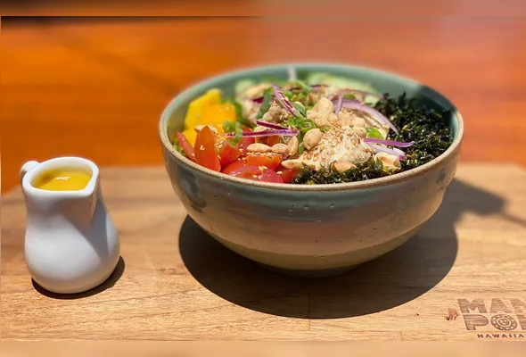 Poke com Frango Lemon Pepper