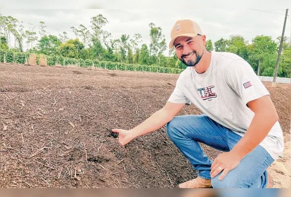 Henrique Garcia Soprani destaca que a destinação coletiva do adubo amplia o alcance social da iniciativa
