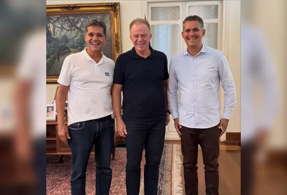 Ricardo Ferraço, Renato Casagrande e Gilson Daniel