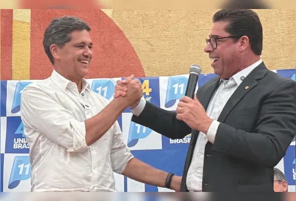 Ricardo com Marcelo Santos