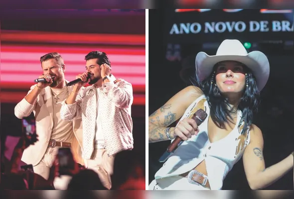 Zé Neto e Cristiano vão cantar hits como “Largado Às Traças” e “Oi Balde”. Ana Castela faz show domingo