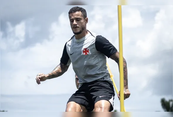 Philippe Coutinho retorna ao time titular do Vasco depois de ser poupado contra o Madureira