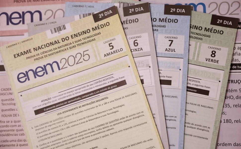 Espelho da redação do Enem 2025 é disponibilizado aos candidatos ...