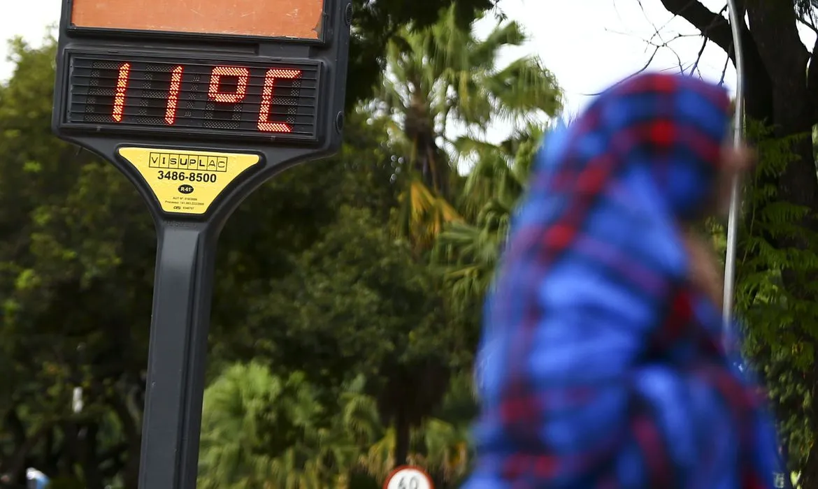 Imagem ilustrativa da imagem São Paulo deve registrar queda na temperatura e chuva neste domingo