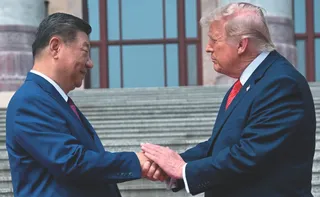 Imagem ilustrativa da imagem A visita de Trump à China