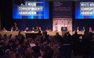 Imagem ilustrativa da imagem Atirador disparou dentro do hotel de jantar de correspondentes com Trump