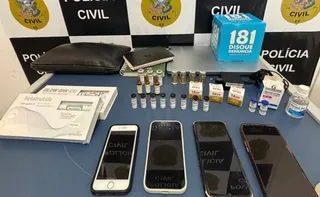 Imagem ilustrativa da imagem Casal é preso suspeito de comercializar ilegalmente medicamentos para emagrecimento