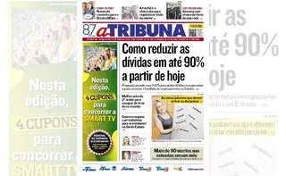 Imagem ilustrativa da imagem Confira os destaques do jornal A Tribuna desta terça-feira
