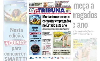 Imagem ilustrativa da imagem Confira os destaques do jornal A Tribuna desta terça-feira