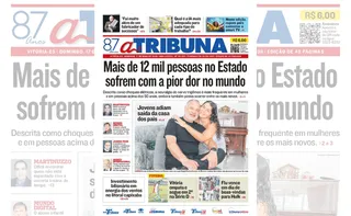 Imagem ilustrativa da imagem Confira os destaques do jornal A Tribuna deste domingo