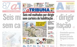 Imagem ilustrativa da imagem Confira os destaques do jornal A Tribuna deste sábado